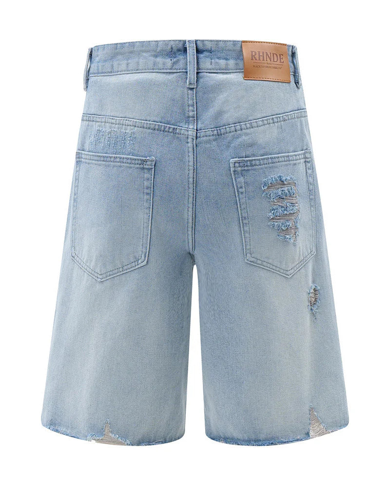 Crystal Fade Denim Jorts