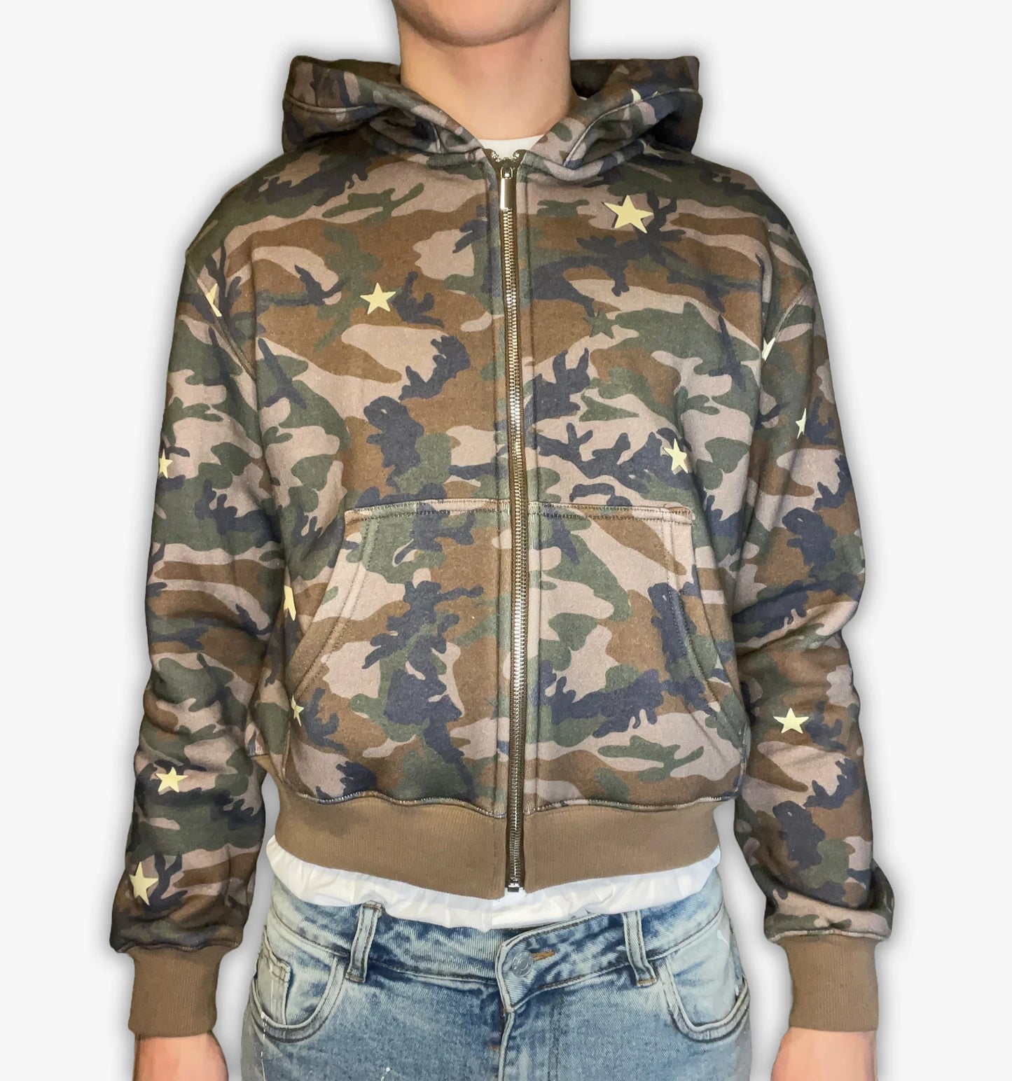 Starlight Camo Zip Up