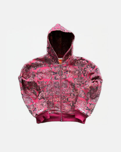 Midnight Tapestry Zip Hoodie