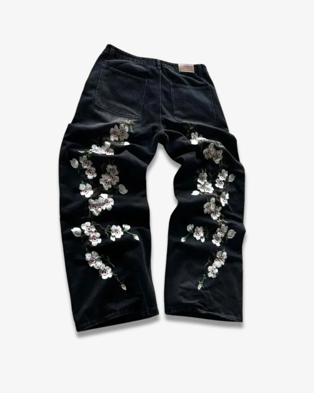 Cherry Blossom Denim Jeans