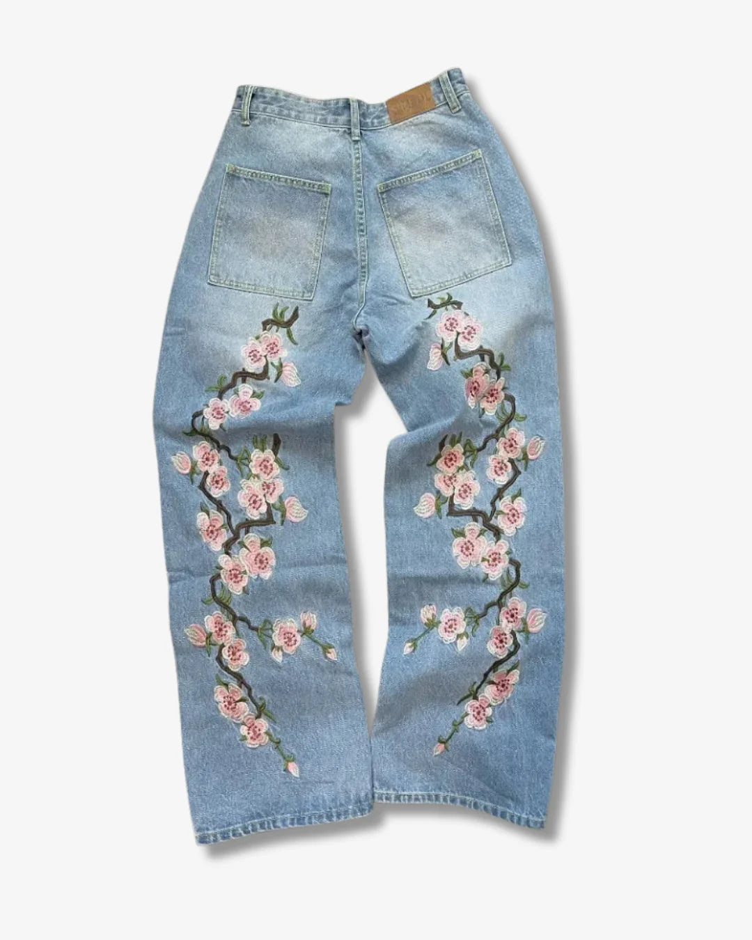 Cherry Blossom Denim Jeans