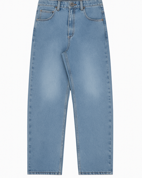 Relaxed Fit Straight Leg Jeans