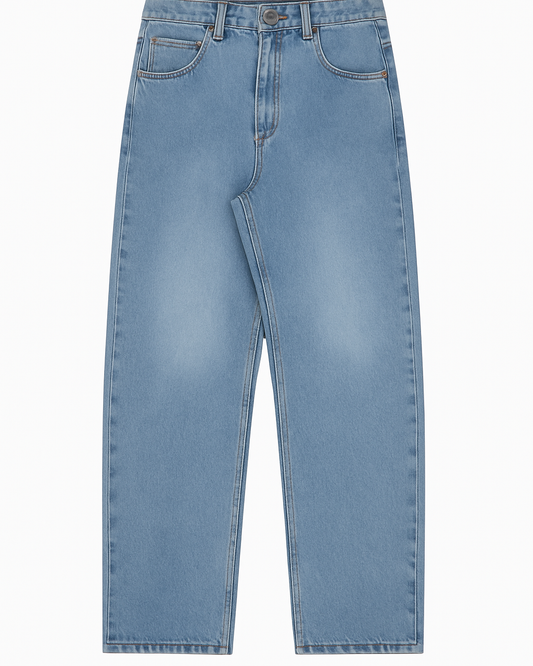 Relaxed Fit Straight Leg Jeans