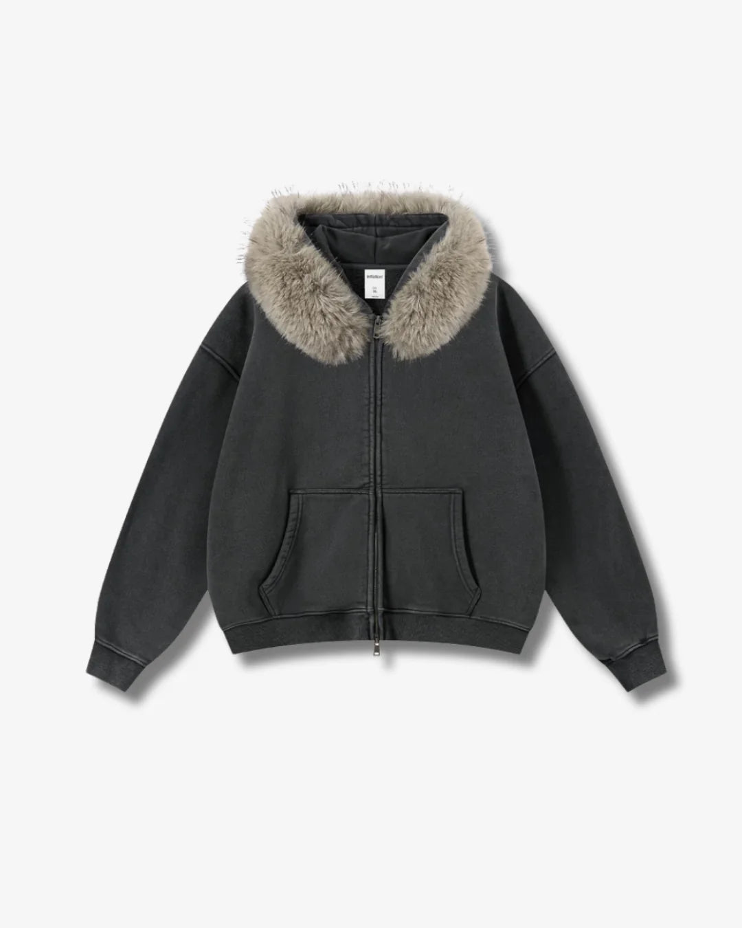 Arctic Luxe Zip Hoodie