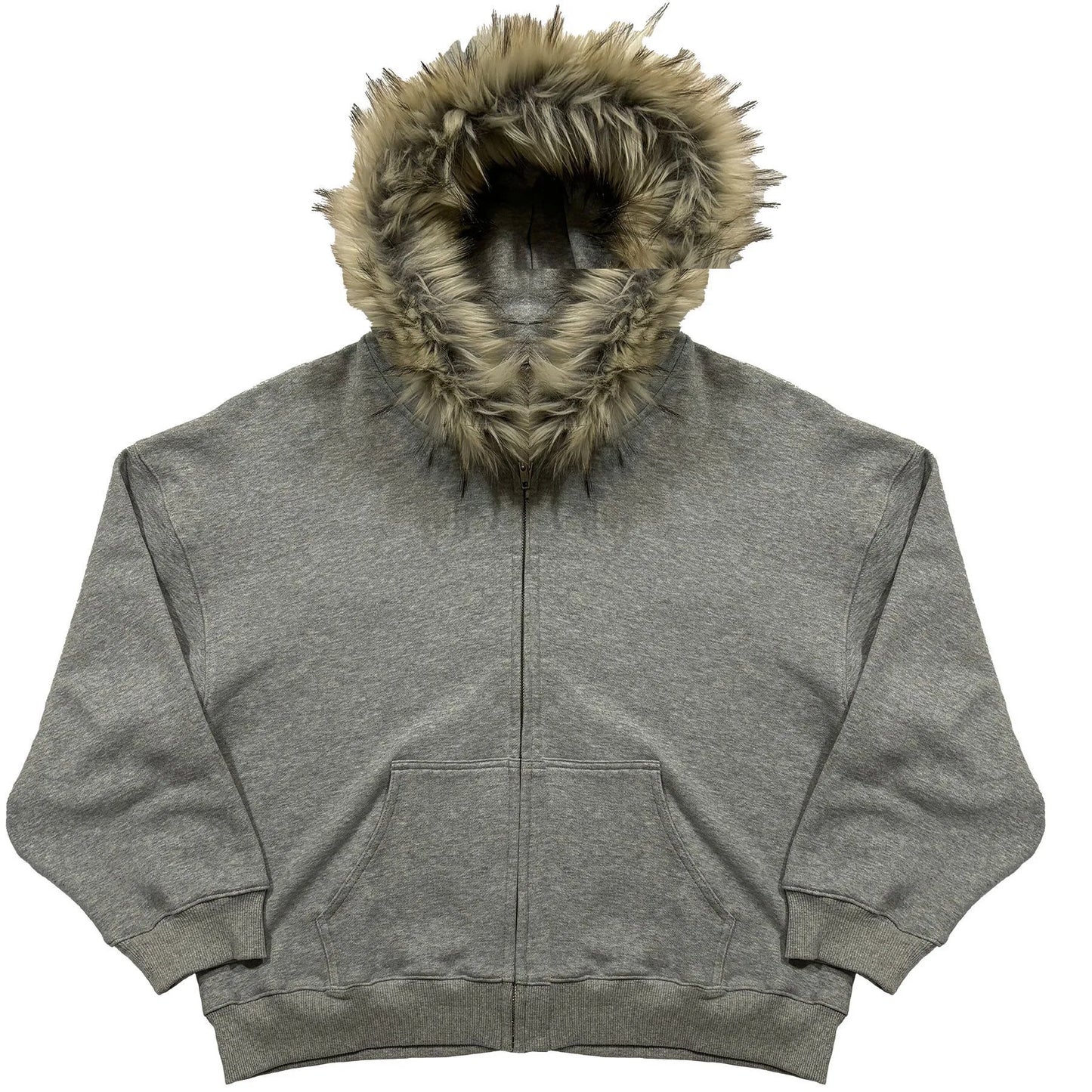 Arctic Luxe Zip Hoodie