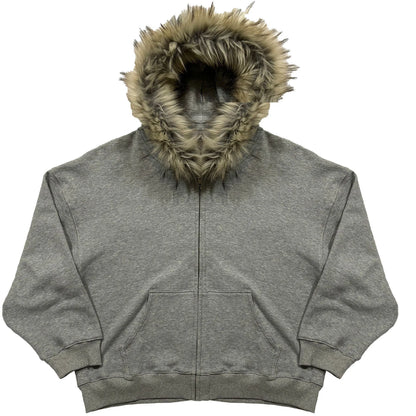 Arctic Luxe Zip Hoodie