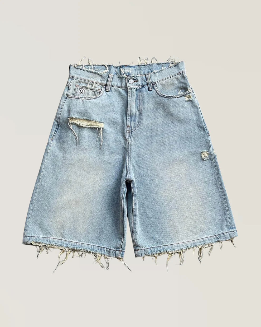 Rogue Distressed Denim Shorts