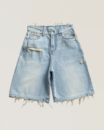 Rogue Distressed Denim Shorts