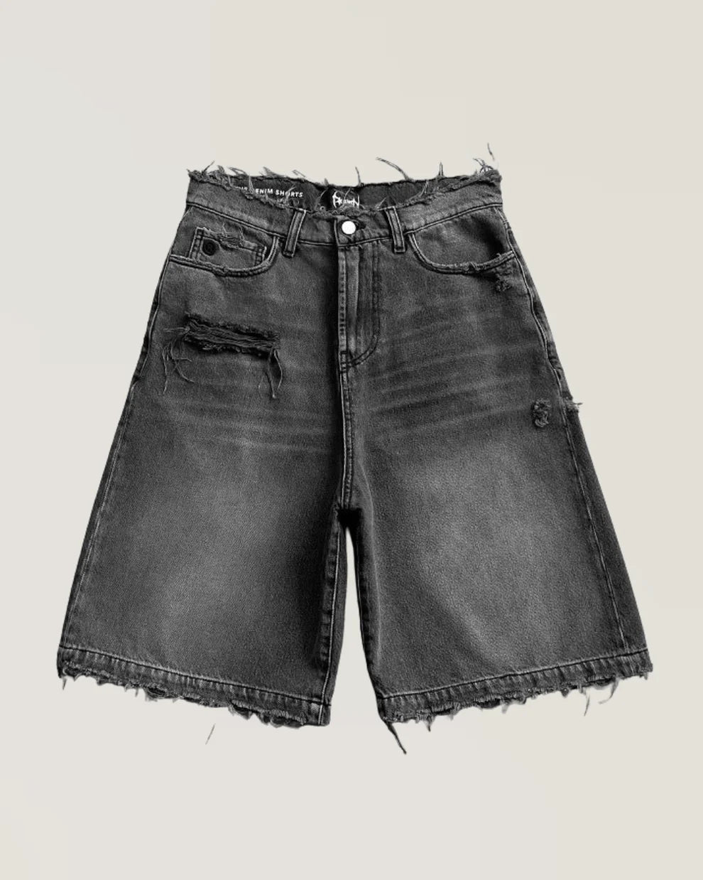 Rogue Distressed Denim Shorts