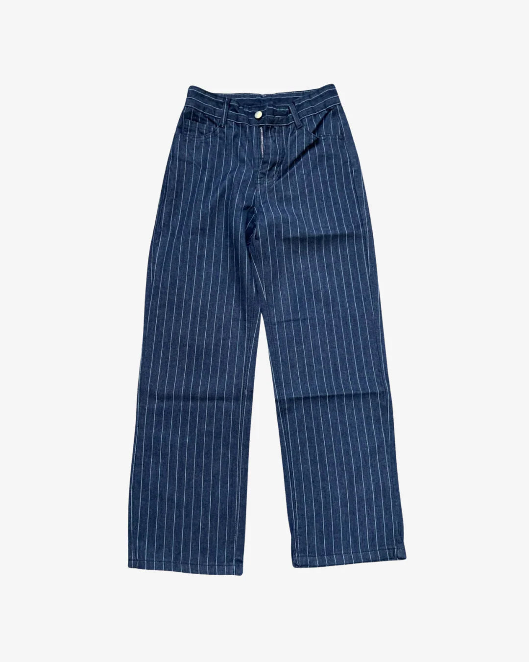 Pinstripe Drift Jeans