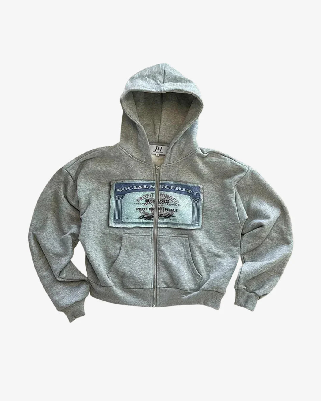 Social Security Zip Hoodie