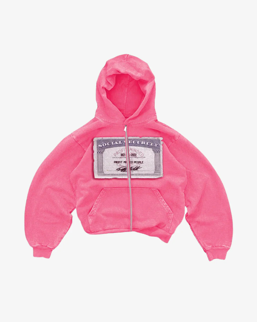 Social Security Zip Hoodie