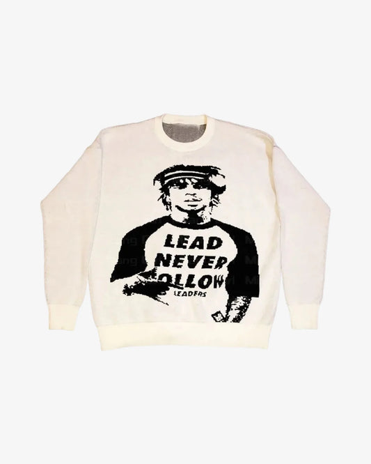 Lead Never Follow Sweater