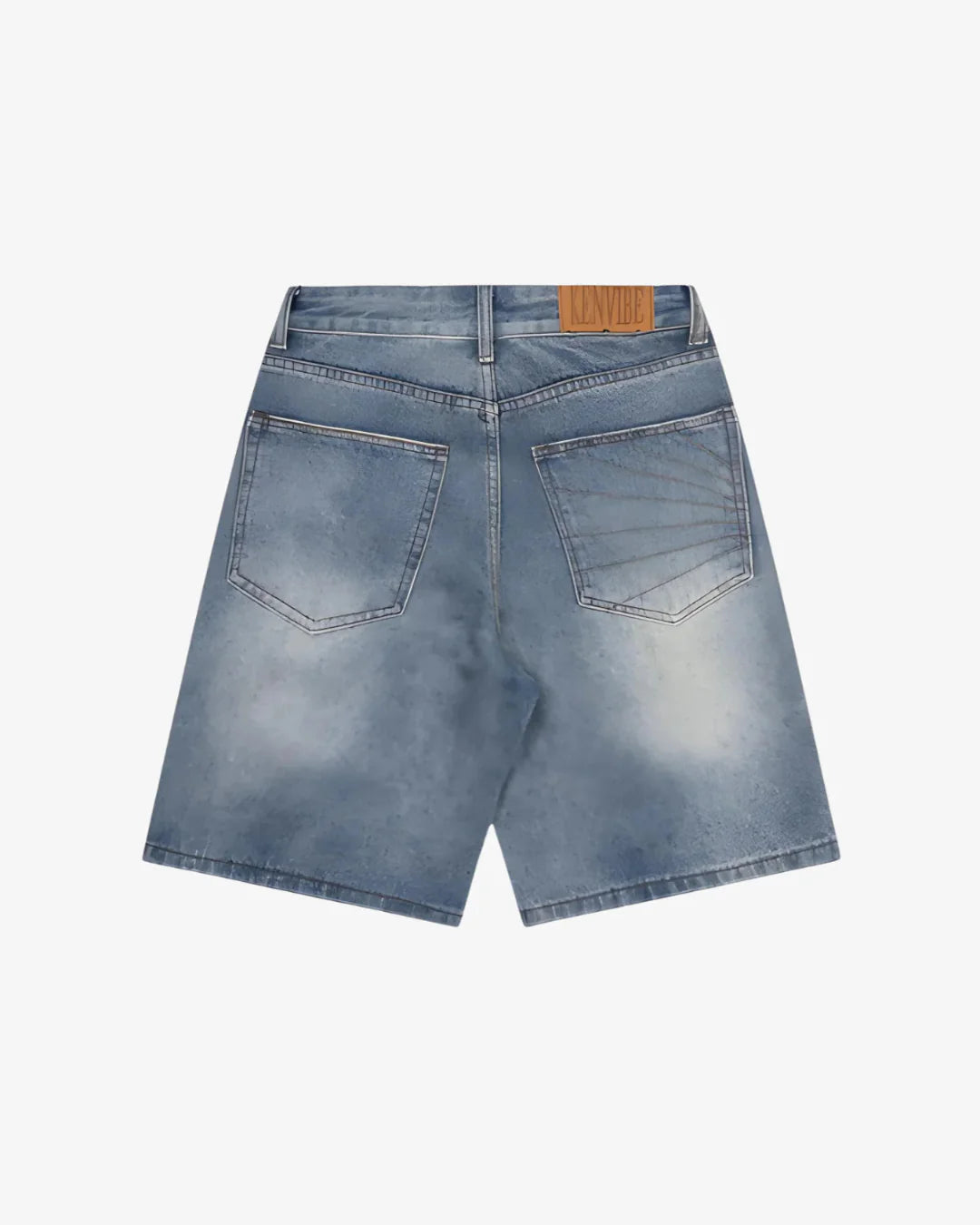 Radiant Panel Denim Shorts
