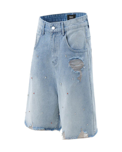 Crystal Fade Denim Jorts
