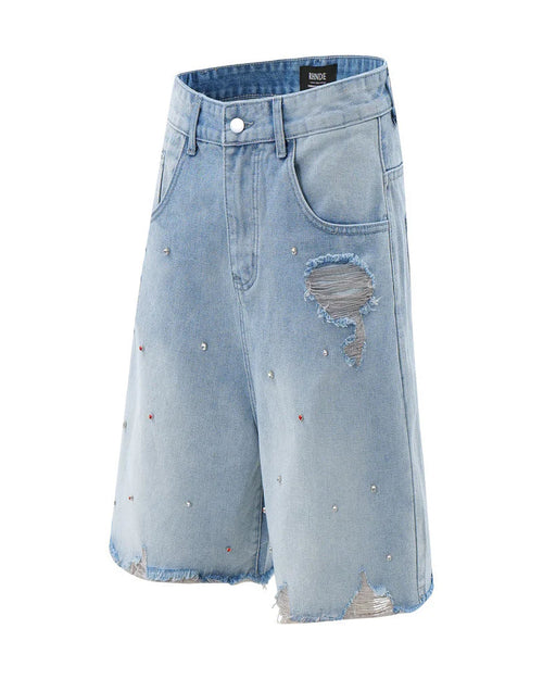 Crystal Fade Denim Jorts