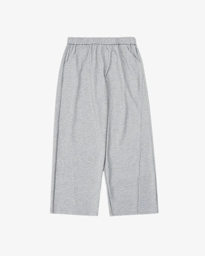 Ivory Pleated Sweats