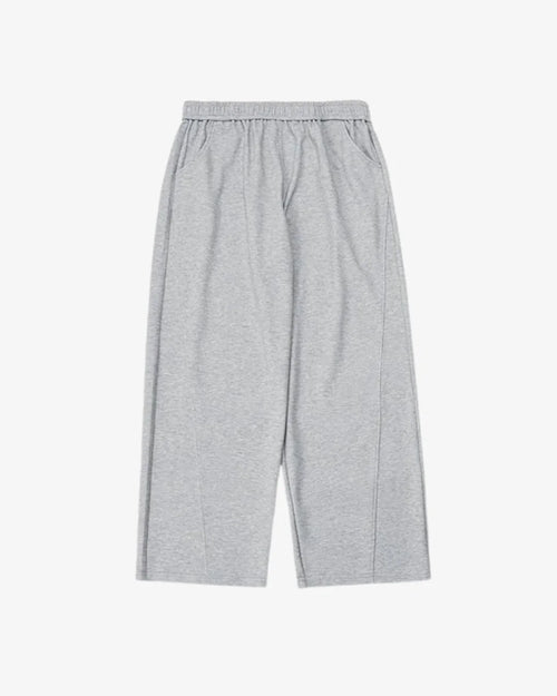 Ivory Pleated Sweats