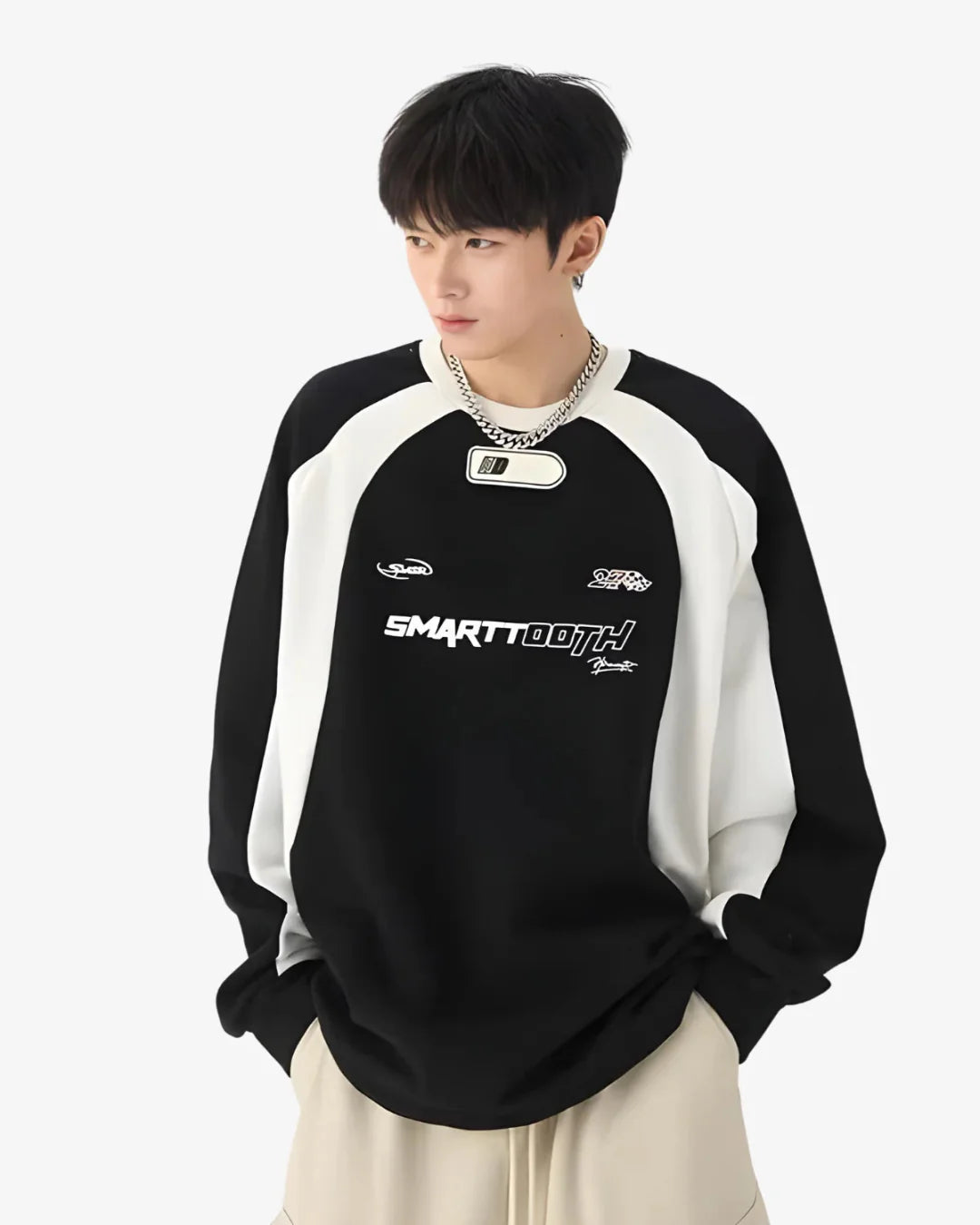Velocity Panel Crewneck